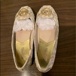 Michael Kors monogram flats